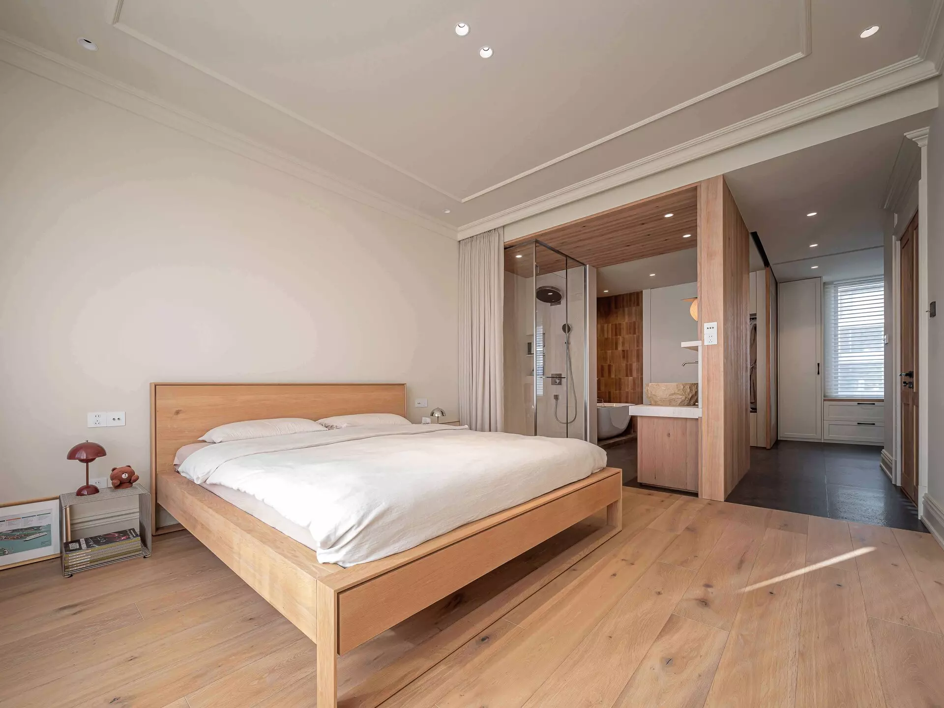 Hopeful Furniture Cozy Master Bedroom Wardrobe Customization DaLian Detail 18